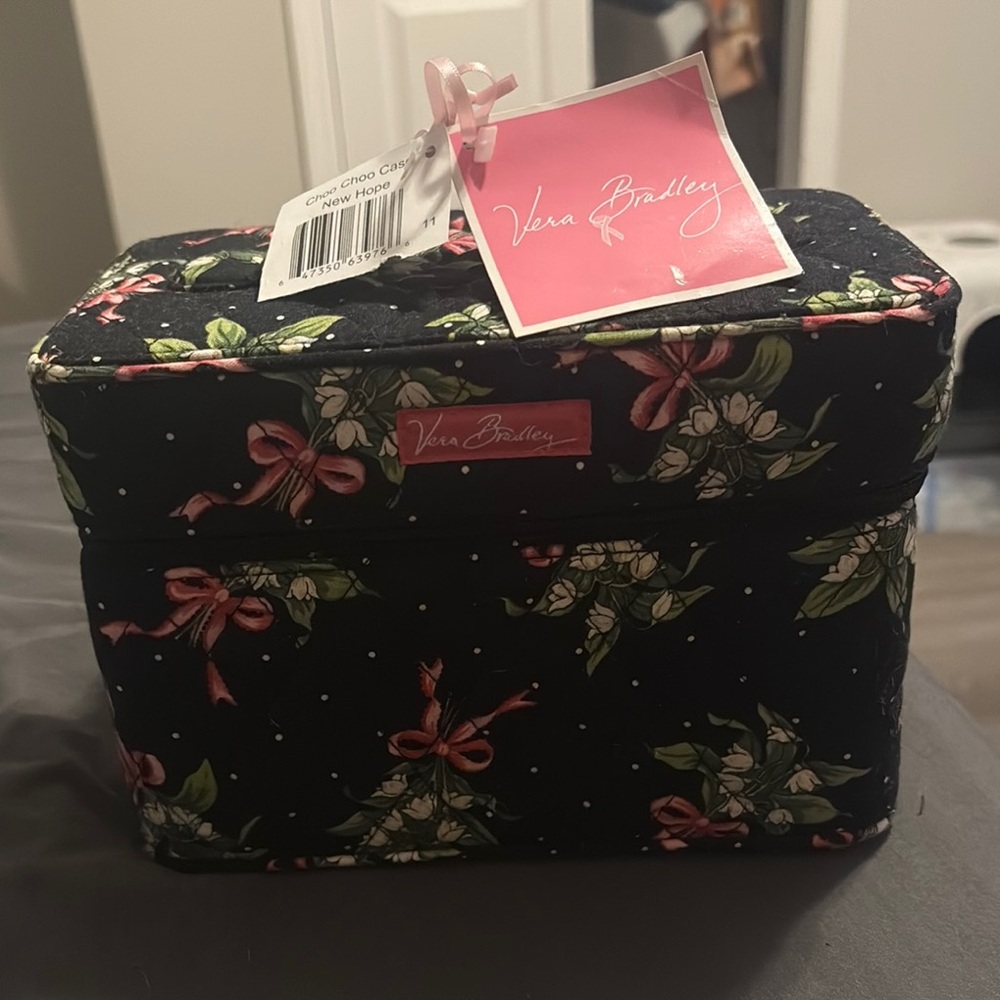 Vera Bradley Floral cosmetic case